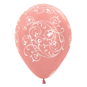 11" FILIGREE AROUND ROSE GOLD