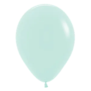 11" PASTEL MATTE GREEN - 25 CT