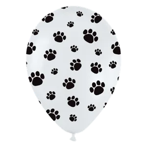 11" PAW PRINTS ALL OVER
