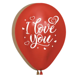 11" I LOVE YOU BRIGHT ASSORTMENT