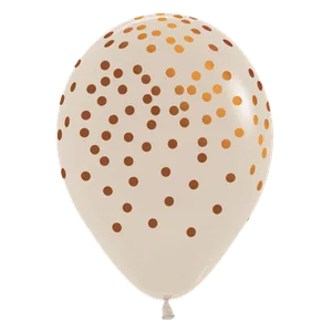 11" COPPER CONFETTI DELUXE WHITE SAND