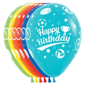 11" HAPPY BIRTHDAY SPORTS 