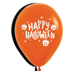 HAPPY HALLOWEEN PUMPKINS: DELUXE BLACK, FASHION ORANGE (ASSORTMENT MAY VARY)