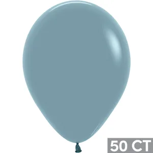 11" PASTEL DUSK BLUE 50 CT