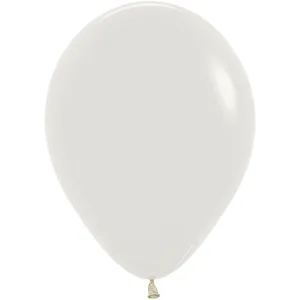 11" PASTEL DUSK CREAM  - 100 CT