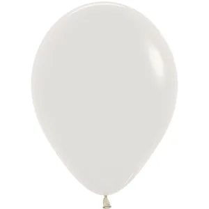 11" PASTEL DUSK CREAM - 25 CT
