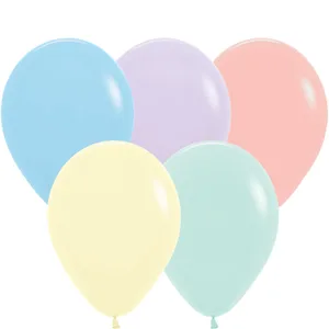 11" PASTEL MATTE ASSORTMENT-MELON - 25 CT