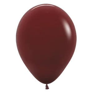 11" DELUXE MERLOT - 25 CT