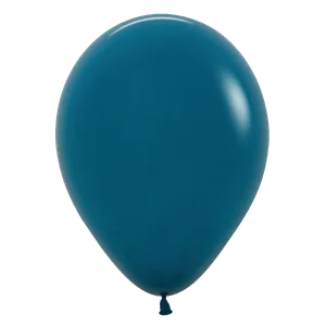 11" DELUXE DEEP TEAL - 25 CT