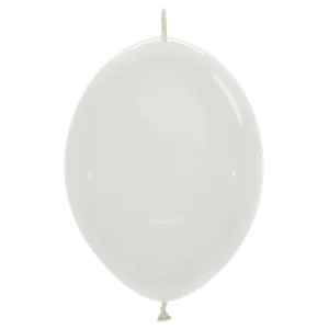 12" CRYSTAL CLEAR LINK-O-LOON - 50 CT
