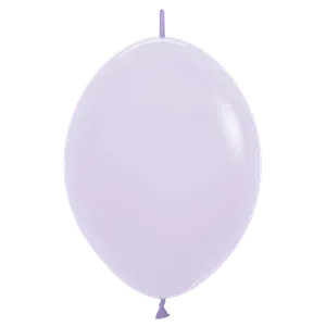 12" PASTEL MATTE LILAC LINK-O-LOON - 50 CT