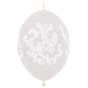 12" LACE LINK-O-LOON ALL OVER PRINT