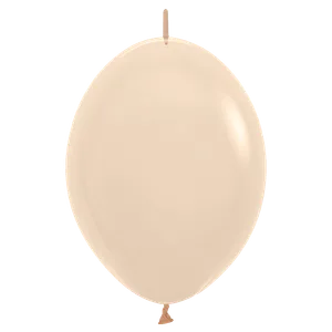 12" LINK-O-LOON PASTEL MATTE NUDE  - 50 CT