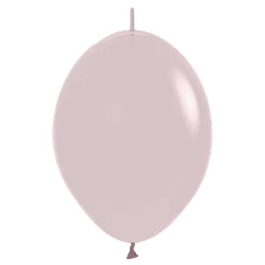 12" PASTEL DUSK ROSE LINK-O-LOON - 50 CT