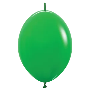 12" DELUXE SHAMROCK GREEN LINK-O-LOON - 50 CT