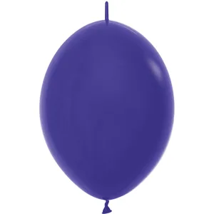 6" FASHION VIOLET LINK-O-LOON - 50 CT