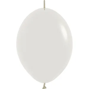 6" PASTEL DUSK CREAM LINK-O-LOON - 50 CT