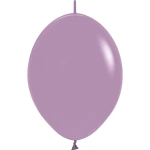 6" PASTEL DUSK LAVENDER LINK-O-LOON - 50 CT