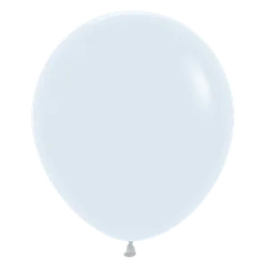 18" FASHION WHITE - 25 CT