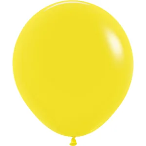 18" FASHION YELLOW - 25 CT