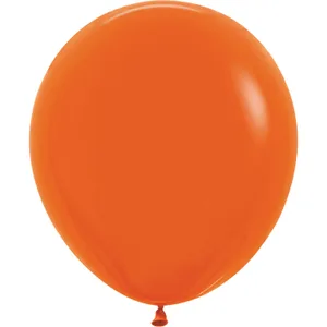18" FASHION ORANGE - 6 CT