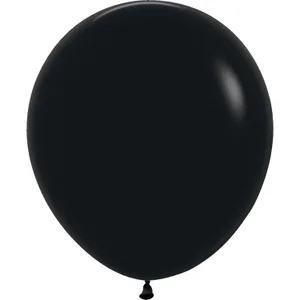 18" DELUXE BLACK - 6 CT
