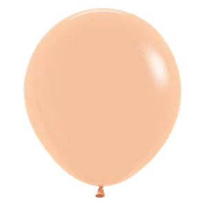 18" DELUXE PEACH-BLUSH - 6 CT