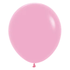 18" FASHION BUBBLE GUM PINK - 25 CT