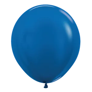 18" METALLIC BLUE - 25 CT