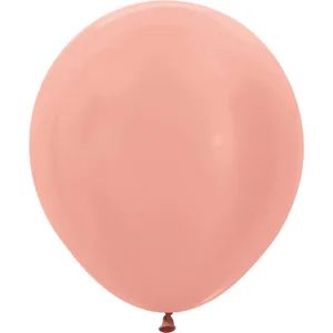 18" METALLIC ROSE GOLD - 6 CT