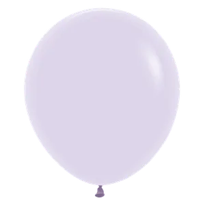 18" PASTEL MATTE LILAC - 25 CT