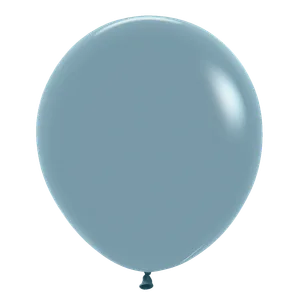 18" PASTEL DUSK BLUE - 6 CT