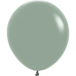18" PASTEL DUSK LAUREL GREEN  - 25 CT