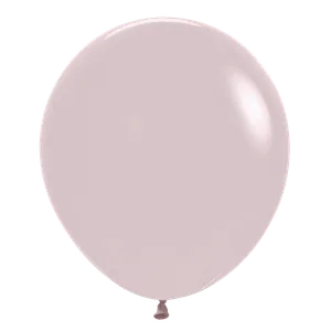 18" PASTEL DUSK ROSE  - 25 CT