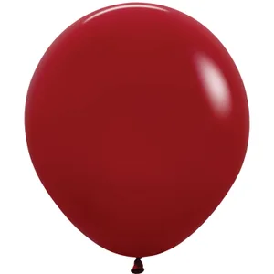 18" DELUXE IMPERIAL RED - 25 CT