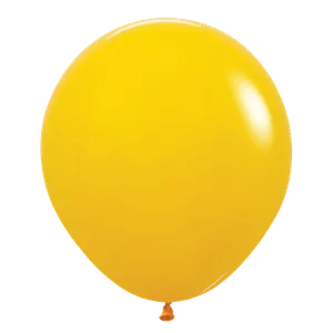 18" DELUXE HONEY YELLOW - 6 CT