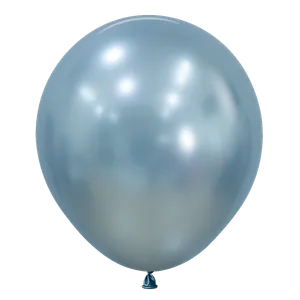 18" SILK ARCTIC BLUE - 25 CT