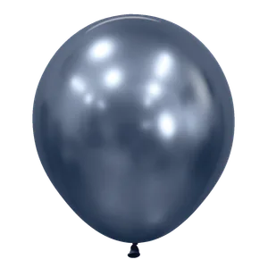 REFLEX GALAXY BLUE  18" LATEX BALLOONS - 15 / BAG