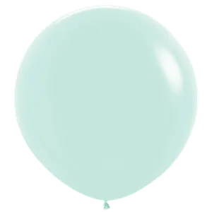3' PASTEL MATTE GREEN - 2 CT