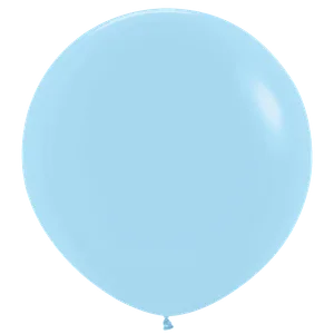 3' PASTEL MATTE BLUE - 2 CT