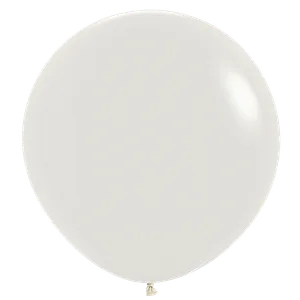 3' PASTEL DUSK CREAM - 10 CT