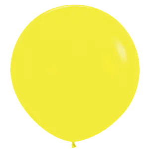 24" FASHION YELLOW - 10 CT