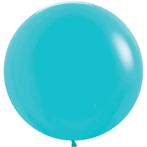 24" DELUXE TURQUOISE BLUE - 3 CT