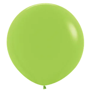 24" NEON GREEN  - 10 CT