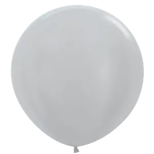 24" METALLIC SILVER - 10 CT