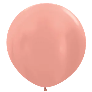 24" METALLIC ROSE GOLD - 3 CT