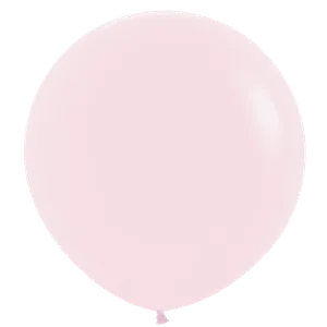 24" PASTEL MATTE PINK - 10 CT
