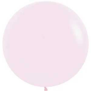 24" PASTEL MATTE PINK - 3 CT