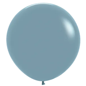 24" PASTEL DUSK BLUE  - 10 CT