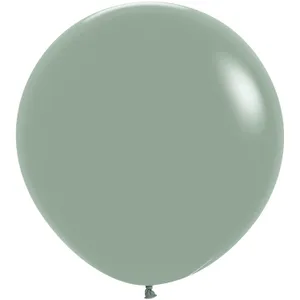 24" PASTEL DUSK LAUREL GREEN  - 10 CT